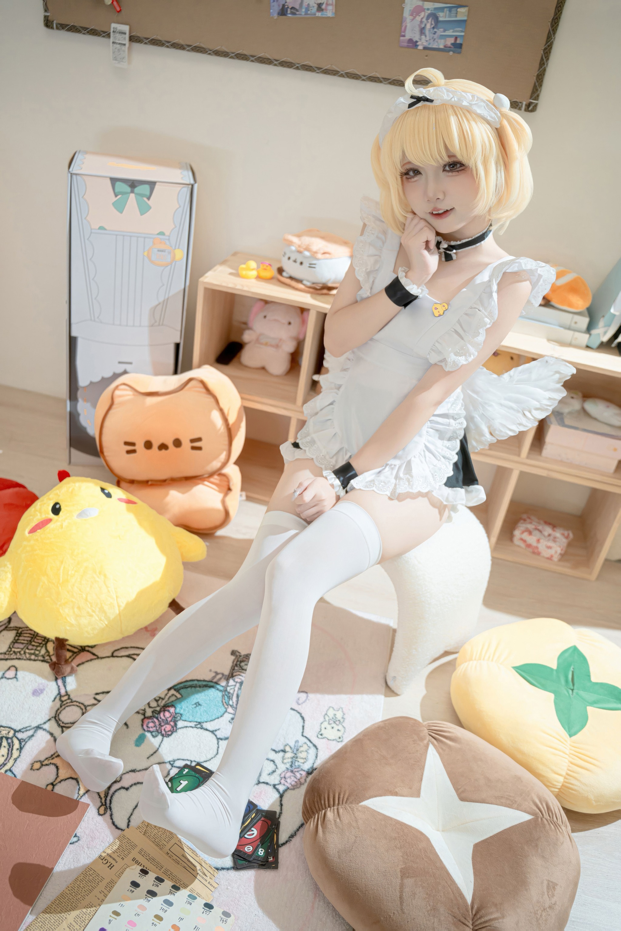 纸悦Etsu_ko - NO.017 芙拉菲·奇奇女仆[68P]-XikXak